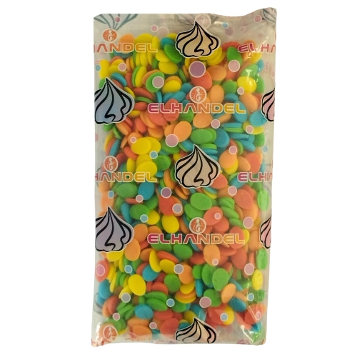 Posypka cukrowa ozdoby na tort jajka wielkanocne babeczki wielkanoc święta kolor mix 50g