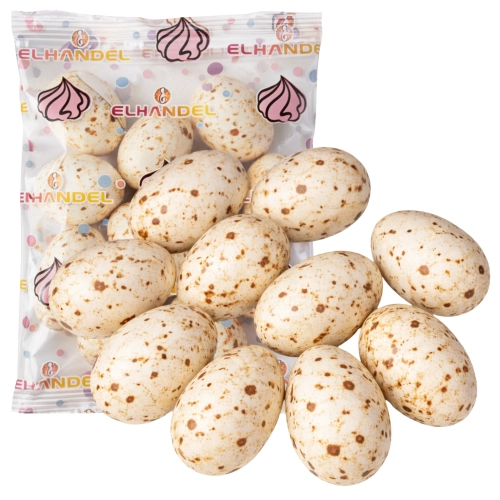 Posypka ozdoby na tort jajeczka czekoladowe białe dekoracje świąteczne święta Wielkanoc 10szt