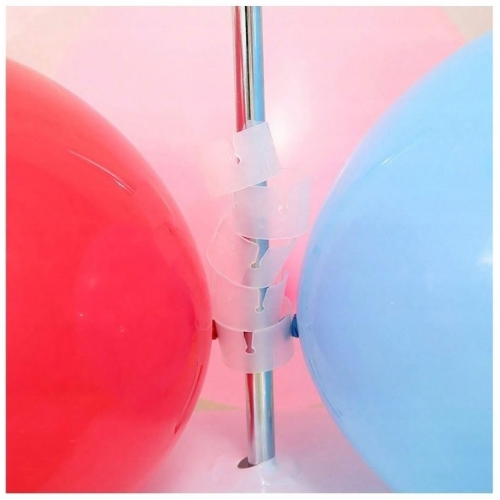 Łącznik klips do łączenia balonów balon dekoracje wesele girlanda 50 szt