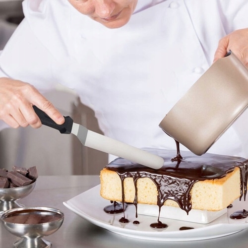 Łopatka szpatułka dekorator do ciasta tortu nóż 38 cm
