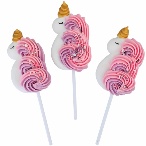 Figurki na tort topper jednorożec unicorn dekoracje urodzinowe ozdoby na tort 3 sztuki