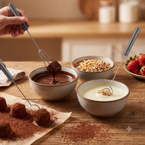 Łyżka do dekorowania ciasta polewy drip dekorator narzędzia 5 sztuk mix zestaw