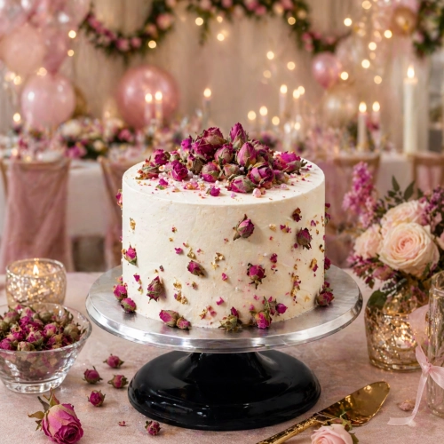 Kwiaty jadalne suszone pączki róży 30g dekoracje na tort suszona róża kwiat