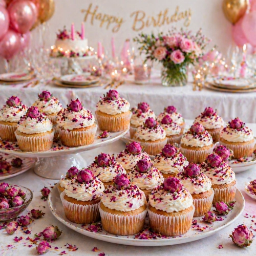 Kwiaty jadalne suszone pączki róży 30g dekoracje na tort suszona róża kwiat