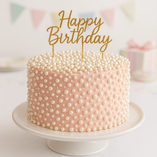 Posypka na tort perełki perłowe dekoracje cukrowe urodziny wesele 45g