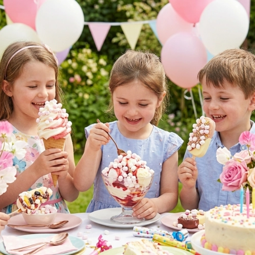Posypka cukrowa pianki Marshmallows 1kg biało różowe dekoracje do lodów gofry czekolady