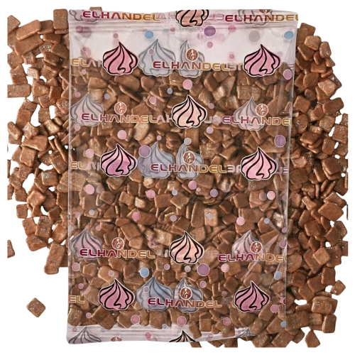 Posypka czekoladowa na tort 250g płatki mleczne dekoracje urodzinowe