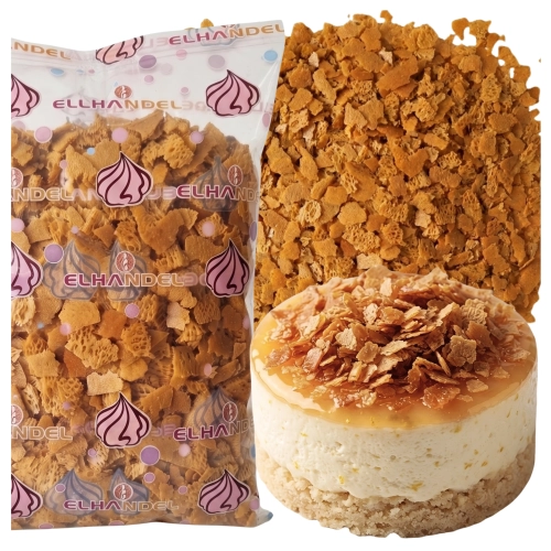 CHRUPIĄCE PRAŻYNKI Z HERBATNIKÓW CRISPY FLAKES PRAŻYNKA DO TORTU 500g