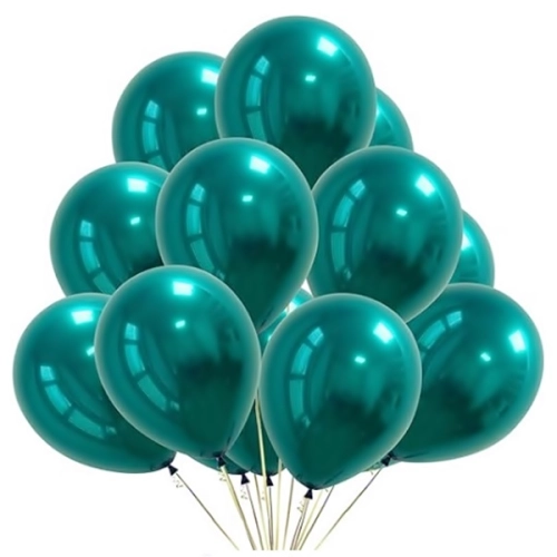 Balony dekoracja urodziny wesele ślub zielony 50x