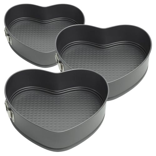 Blacha do pieczenia 3 sztuki serce tortownica forma do biszkoptu tort ciasto