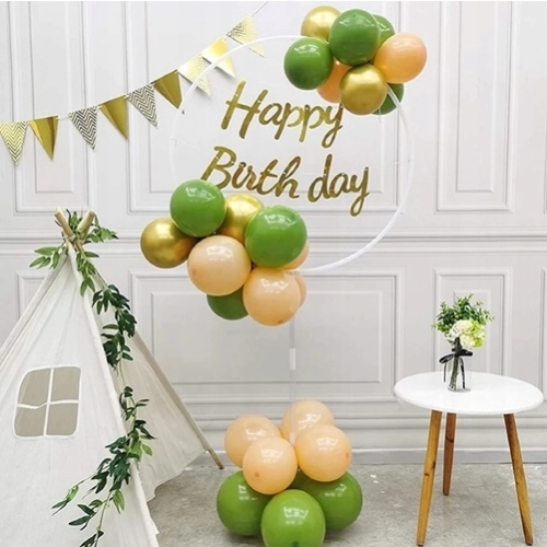 Stojak stelaż okrągły na balony wysoki 168 cm