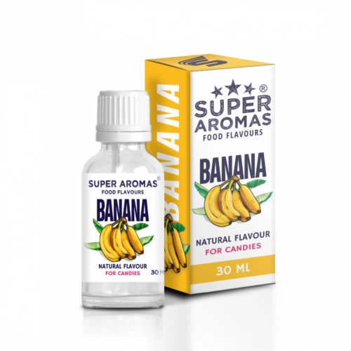 Aromat naturalny dodatek spożywczy do cukierków i kremów banan 30ml