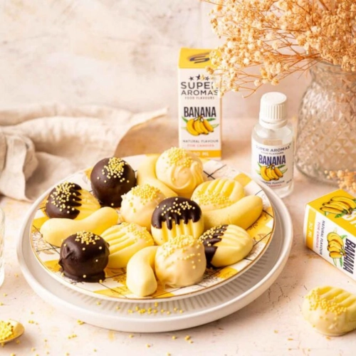Aromat naturalny dodatek spożywczy do cukierków i kremów banan 30ml