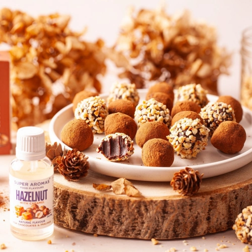Aromat naturalny dodatek spożywczy do cukierków i kremów orzech laskowy z karmelem 30ml
