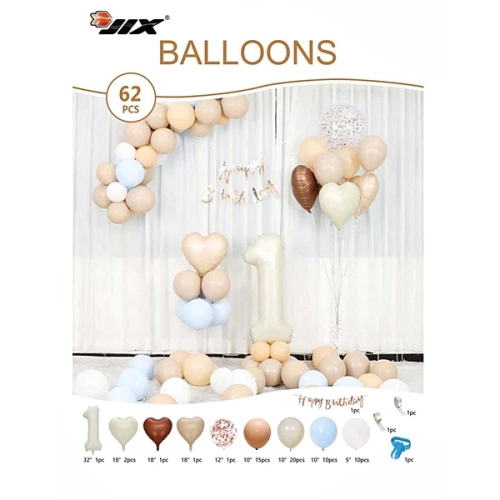 Balony foliowe na urodziny roczek