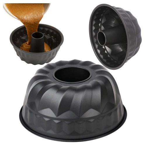 Blacha do pieczenia forma do babki z kominem ciasta świąteczne Boże Narodzenie