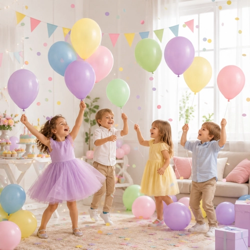 Balony lateksowe 8 sztuk kolorowe pastelowe dekoracje urodzinowe baby shower
