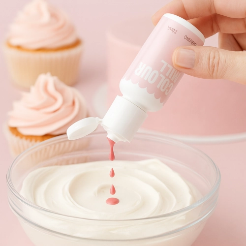 Barwnik olejowy do mas tłustych kremu czekolady pudrowy róż blush colour mill 20ml