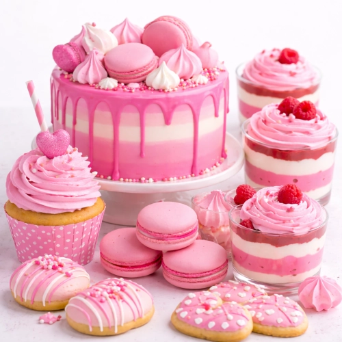 Barwnik spożywczy w żelu róż bubble do tortu fractal TUBKA 30g