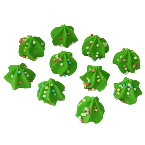 Figurka świąteczna na tort choinka maczek dekoracje cukrowe święta pierniki 10szt