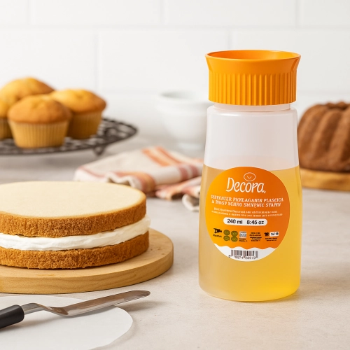 Butelka do nasączania biszkoptu 250 ml dekorator cukierniczy do ciast