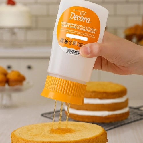 Butelka do nasączania biszkoptu 250 ml dekorator cukierniczy do ciast