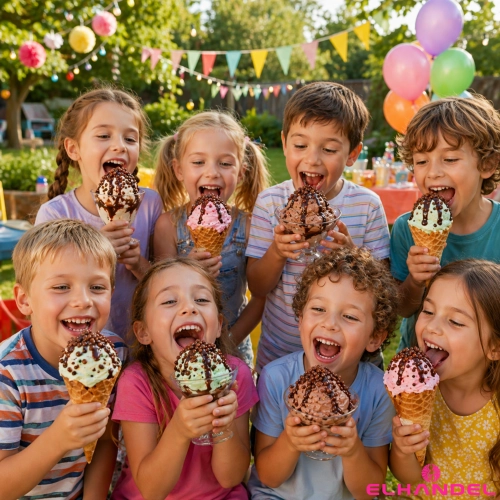 Posypka na tort lody 500g chrupki ryżowe w czekoladzie mleczne kulki na babeczki