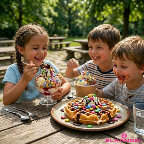Posypka na tort 50g drażetki kolorowe z czekoladą lentilki na lody gofry