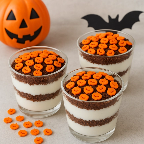 Posypka na tort dynia halloween dekoracje cukrowe na babeczki dynie 50g