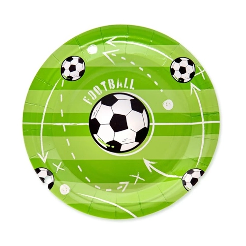 Talerzyki kolorowe  piłka nożna football 6 szt