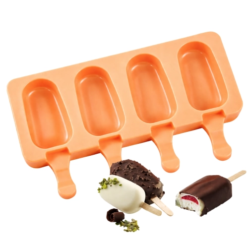 Forma silikonowa do lodów deserów monoporcji 4szt