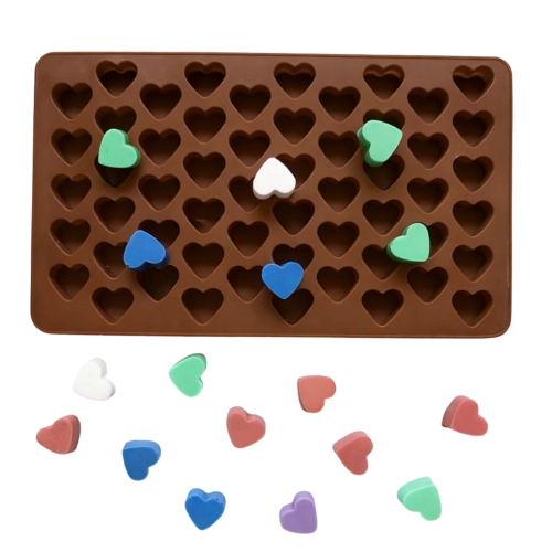 Forma silikonowa do czekolady na żelki serca serduszka praliny walentynki