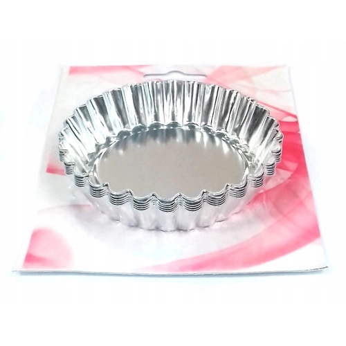 Foremki do tarty mini babeczki 6 sztuk średnica 9 cm