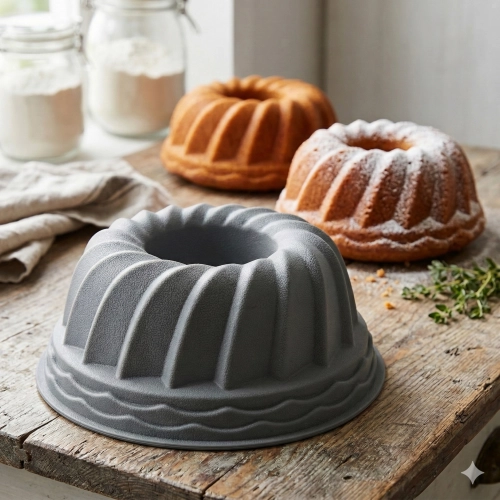 Foremka silikonowa Wielkanocna babka z kominem forma do pieczenia Wielkanoc