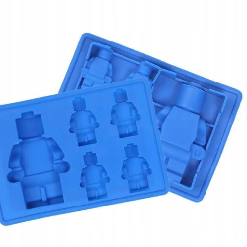 Forma silikonowa ozdoby na tort ludzik do czekolady lodu ludziki lego