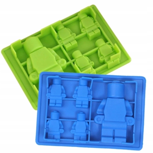 Forma silikonowa ozdoby na tort ludzik do czekolady lodu ludziki lego
