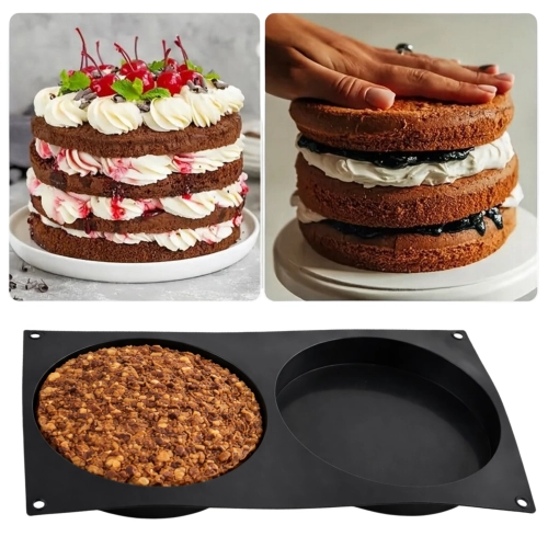 Forma silikonowa koło do pieczenia ciasta żelki