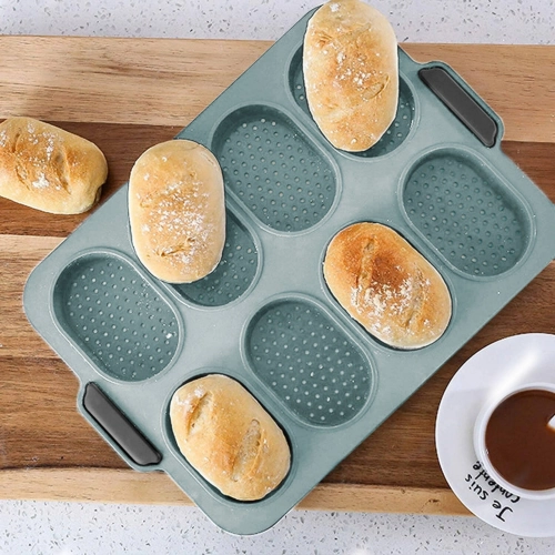 Forma silikonowa do pieczenia bułeczek 8szt