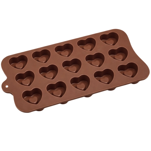 Forma silikonowa do czekolady na żelki serca serduszka praliny walentynki