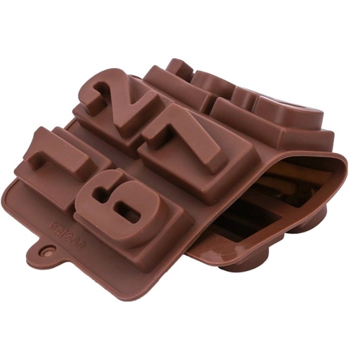 Forma silikonowa do czekoladek kształt cyfry