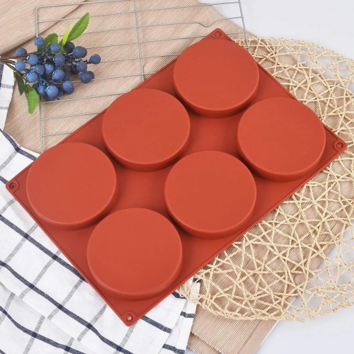 Forma silikonowa do monoporcji 10cm okrągła koło na chrupki żelki praliny