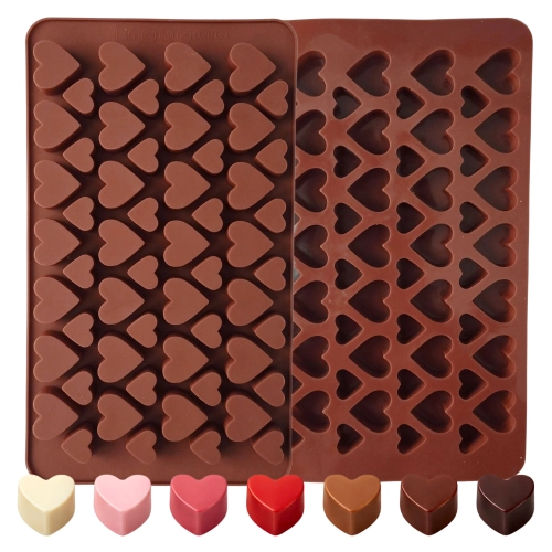 Forma silikonowa do czekolady na żelki serca serduszka praliny walentynki