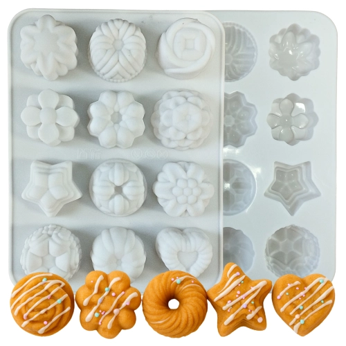 Forma silikonowa do babeczek mix kszałtów