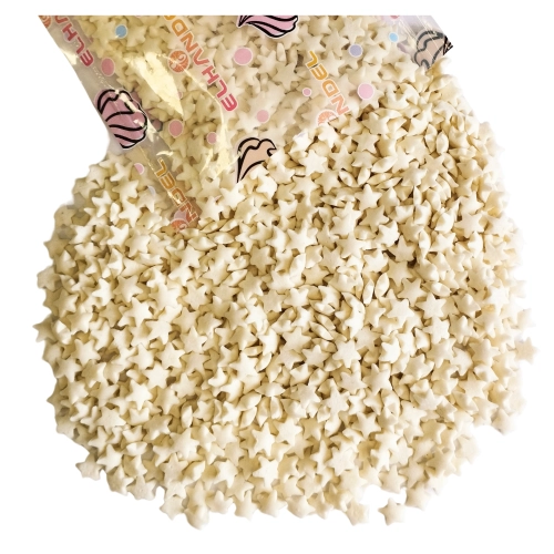 Posypka cukrowa na tort gwiazdki białe święta Boże Narodzenie 50g