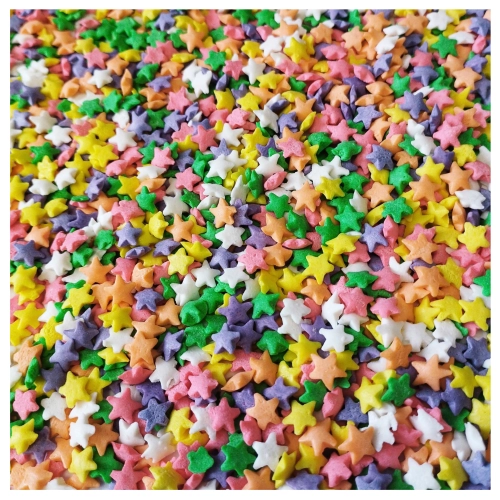 Posypka konfetti gwiazdki do dekoracji 1 kg