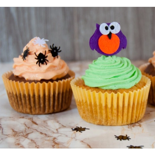 Posypka cukrowa ozdoby na tort dekoracje halloween pająk czarny 30g
