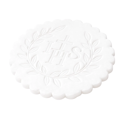 Figurka na tort krzyż cukrowy biały krzyżyk ozdoby dekoracje komunijne chrzest