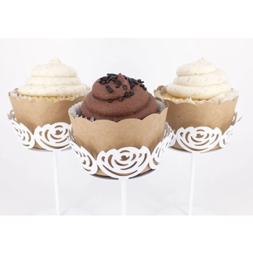 Papierowe foremki papilotki do muffinek babeczek  6szt