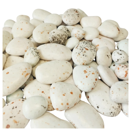 Posypka kamienie cukrowe z czekoladą 50g kamyki ozdobne marmurek nakrapiane