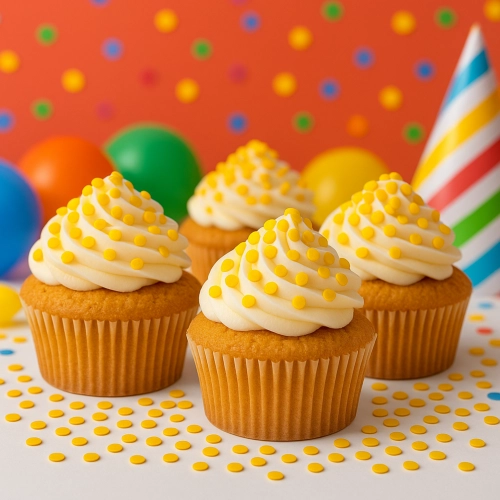 Posypka na tort babeczki dekoracje urodziny wesele konfetti złoty 30g